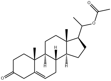 1-(10,13-dimethyl-3-oxoperhydrocyclopenta[a]phenanthren-17-yl)ethyl acetate Structure