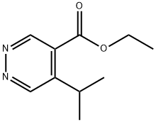 ethyl 5-isopropylpyridazine-4-carboxylate,2105100-66-9,结构式