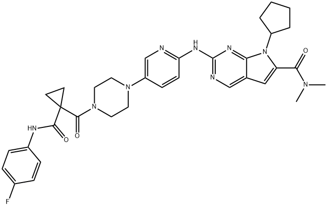 CDK4 inhibitor compound 12 Structure