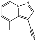 Pyrazolo[1,5-a]pyridine-3-carbonitrile, 4-fluoro- (ACI) Struktur