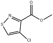 3-Isothiazolecarboxylic acid, 4-chloro-, methyl ester 结构式