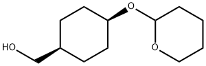 Cyclohexanemethanol, 4-[(tetrahydro-2H-pyran-2-yl)oxy]- Structure