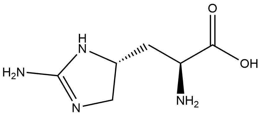 (αS,5R)-α,2-Diamino-4,5-dihydro-1H-imidazole-5 Propanoic Acid|