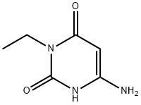 2,4(1H,3H)-Pyrimidinedione, 6-amino-3-ethyl- Structure