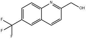 2-Quinolinemethanol, 6-(trifluoromethyl)- Structure
