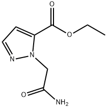 1H-Pyrazole-5-carboxylic acid, 1-(2-amino-2-oxoethyl)-, ethyl ester|