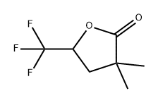 3,3-二甲基-5-(三氟甲基)二氢呋喃-2(3H)-酮, 212758-84-4, 结构式