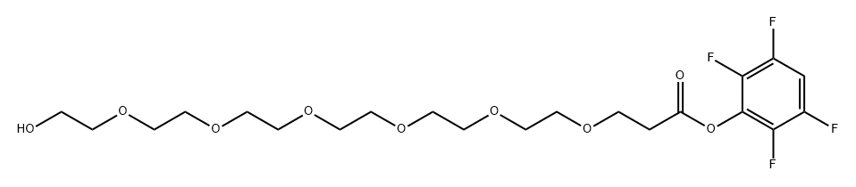 羟基-六聚乙二醇-四氟苯酚酯, 2130036-50-7, 结构式
