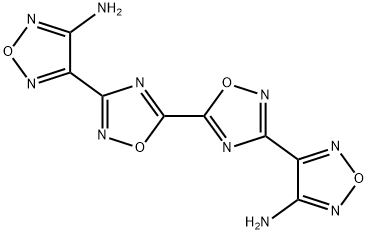 1,2,5-Oxadiazol-3-amine, 4,4'-[5,5'-bi-1,2,4-oxadiazole]-3,3'-diylbis- Structure