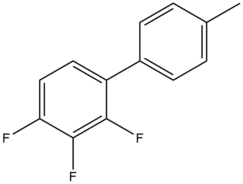 2,3,4-trifluoro-4'-methyl-1,1'-biphenyl Structure