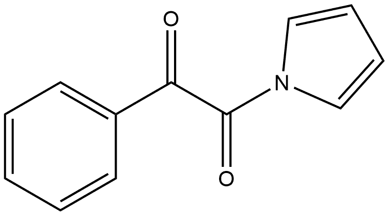 1-Phenyl-2-(1H-pyrrol-1-yl)-1,2-ethanedione 结构式
