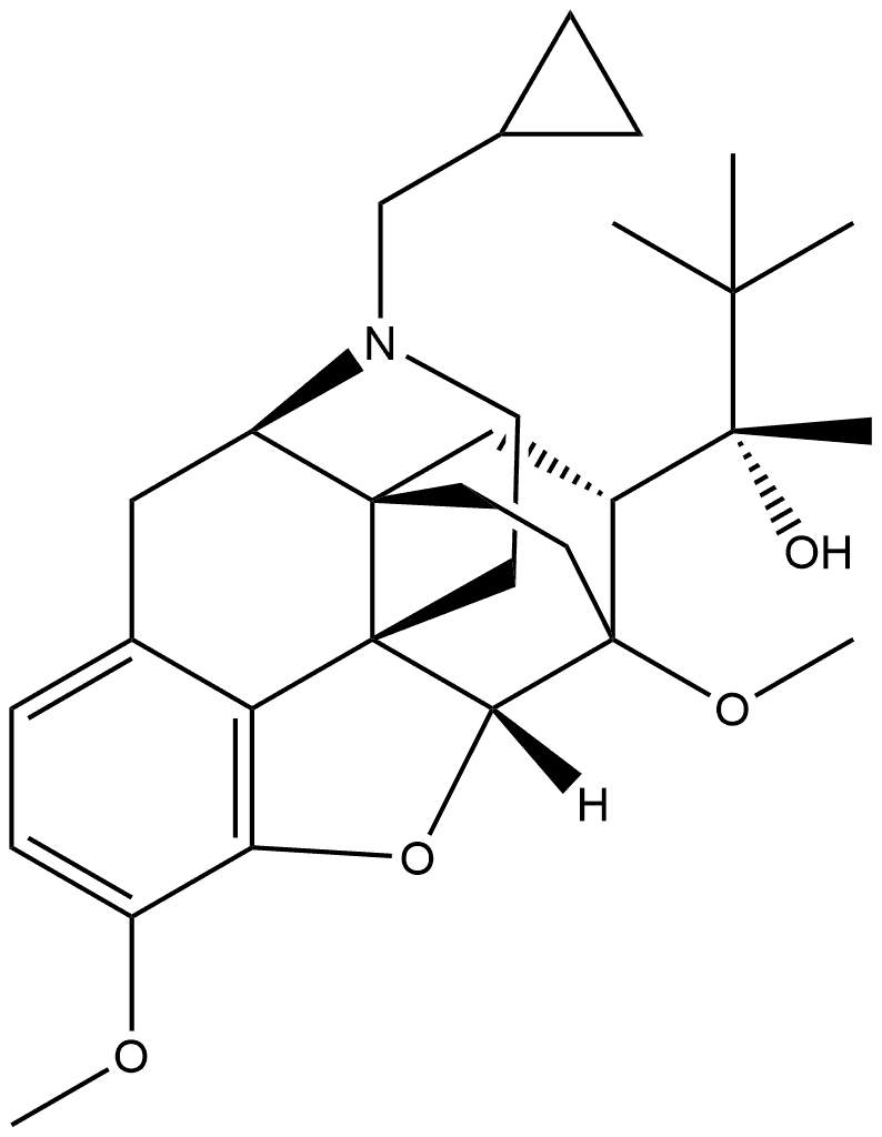 O-METHYL 7-(S)-BUPRENORPHINE, 213404-55-8, 结构式