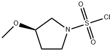 (R)-3-甲氧基吡咯烷-1-磺酰氯,2137078-44-3,结构式