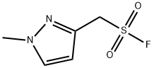 (1-methyl-1H-pyrazol-3-yl)methanesulfonyl fluoride Structure