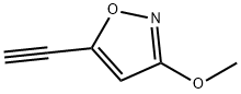 5-乙炔基-3-甲氧基异噁唑 结构式