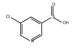 3-Pyridinesulfinic acid, 5-chloro- Struktur