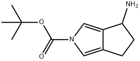 4-氨基-5,6-二氢环戊[C]吡咯-2(4H)-甲酸叔丁酯, 2137764-57-7, 结构式