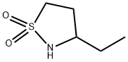Isothiazolidine, 3-ethyl-, 1,1-dioxide Structure