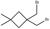 1,1-bis(bromomethyl)-3,3-dimethylcyclobutane 结构式