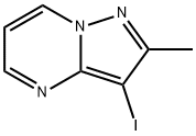 3-iodo-2-methylpyrazolo[1,5-a]pyrimidine Struktur
