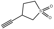 Thiophene, 3-ethynyltetrahydro-, 1,1-dioxide Structure