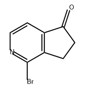 1-溴-6,7-二氢-5H-环戊并[C]吡啶-5-酮, 2139226-35-8, 结构式