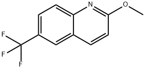 2-Methoxy-6-(trifluoromethyl)quinoline Structure