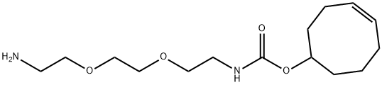 TCO-PEG2-amine Structure