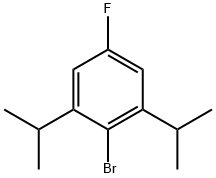 2-溴-5-氟-1,3-二异丙基苯,2143028-33-3,结构式