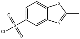 5-Benzothiazolesulfonyl chloride, 2-methyl- 结构式