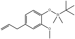 Benzene, 1-[[(1,1-dimethylethyl)dimethylsilyl]oxy]-2-methoxy-4-(2-propen-1-yl)-