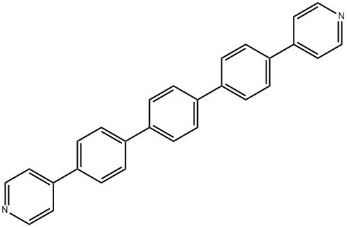 Pyridine, 4,4'-[1,1':4',1''-terphenyl]-4,4''-diylbis- Structure