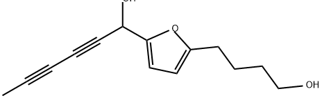 2-Furanbutanol, 5-(1-hydroxy-2,4-hexadiyn-1-yl)-