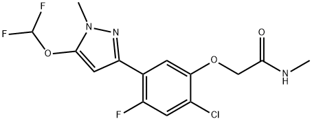 Pyraflufen-007 Struktur