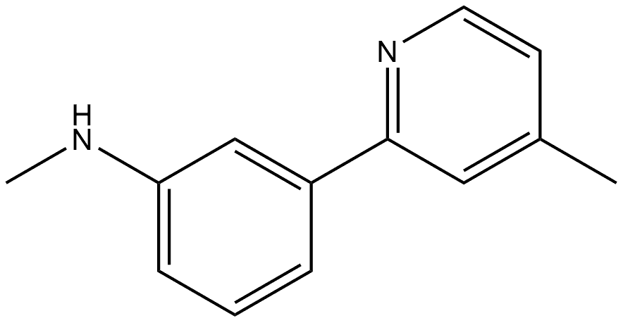 2154082-99-0 N-Methyl-3-(4-methyl-2-pyridinyl)benzenamine