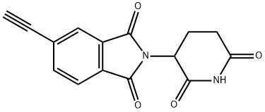 2-(2,6-二氧哌啶-3-基)-5-乙基异吲哚啉-1,3-二酮, 2154356-63-3, 结构式