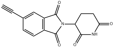 2-(2,6-dioxopiperidin-3-yl)-5-ethynyl-2,3-dihydro-1
H-isoindole-1,3-dione|2-(2,6-二氧哌啶-3-基)-5-乙基异吲哚啉-1,3-二酮