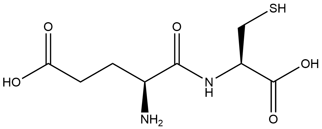 L-Cysteine, L-α-glutamyl- Structure