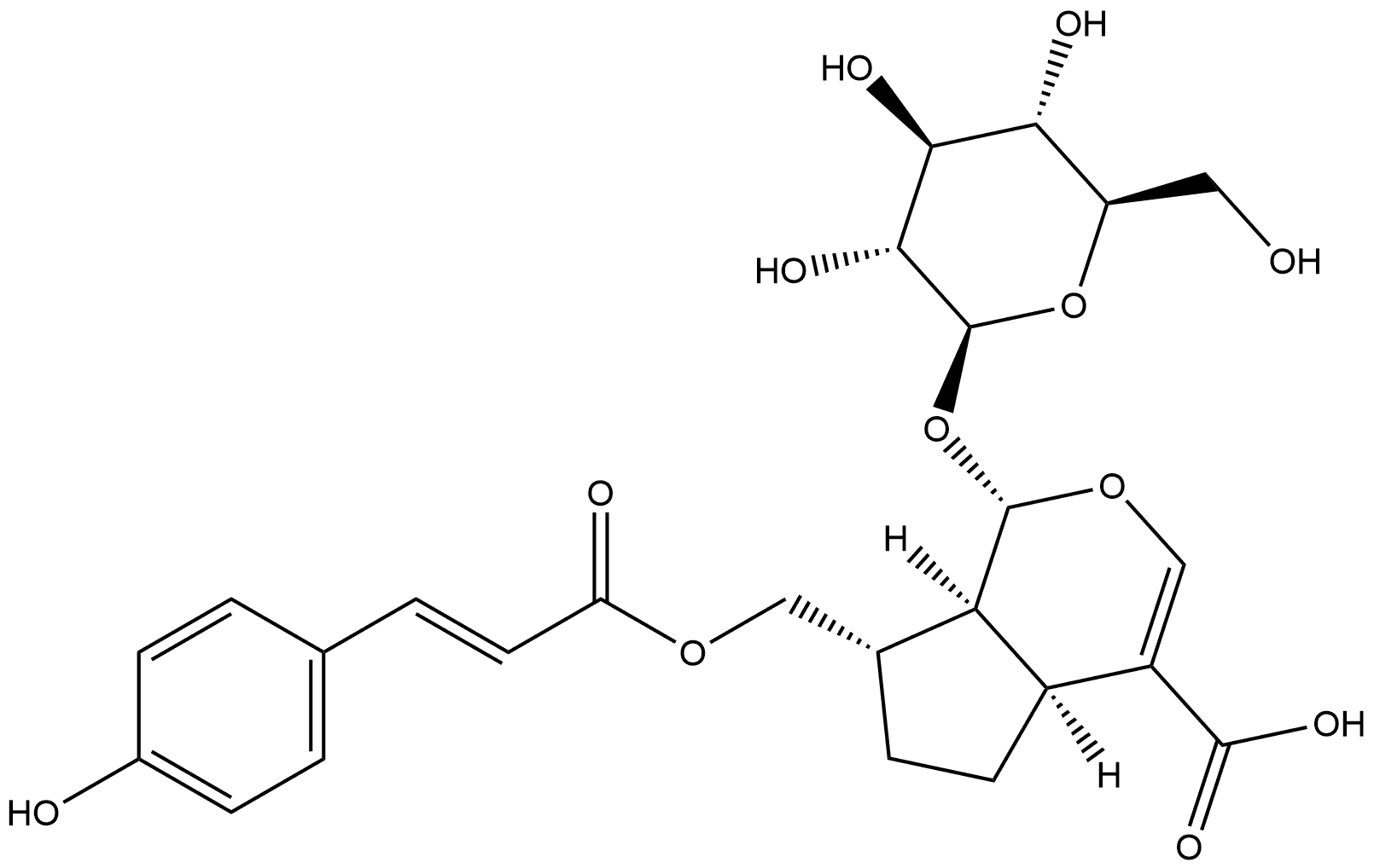 Suspenoidside B,2161432-08-0,结构式