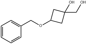 3-(苄氧基)-1-(羟甲基)环丁醇, 2161553-89-3, 结构式