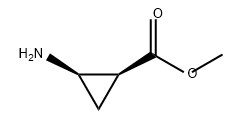 (1S,2R)-2-氨基环丙烷甲酸甲酯, 2165728-08-3, 结构式