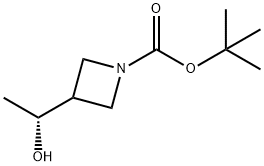 (R)-1-BOC-3-(1-羟基乙基)氮杂环丁烷,2165772-28-9,结构式