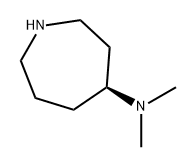 1H-Azepin-4-amine, hexahydro-N,N-dimethyl-, (4S)- Structure