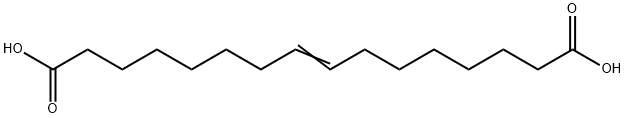 8-Hexadecenedioic acid 结构式