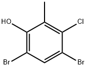 4,6-Dibromo-3-chloro-2-methylphenol,2167148-36-7,结构式