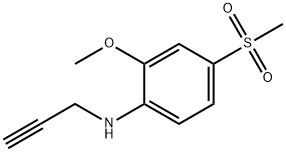 2167366-86-9 2-甲氧基-4-(甲基磺酰基)-N-(丙-2-炔-1-基)苯胺