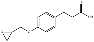 Benzenepropanoic acid, 4-(2-oxiranylmethoxy)-
