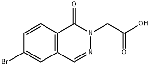 2169086-64-8 2-(6-bromo-1-oxo-1,2-dihydrophthalazin-2-yl)acetic acid