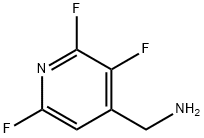 (2,3,6-三氟吡啶-4-基)甲胺 结构式