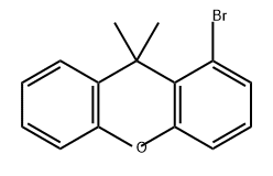 9H-Xanthene, 1-bromo-9,9-dimethyl- Structure